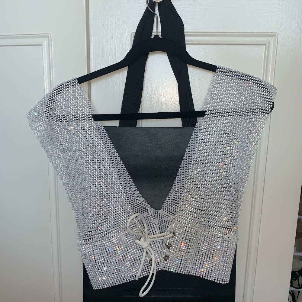 Full Rhinestone Top (never worn)